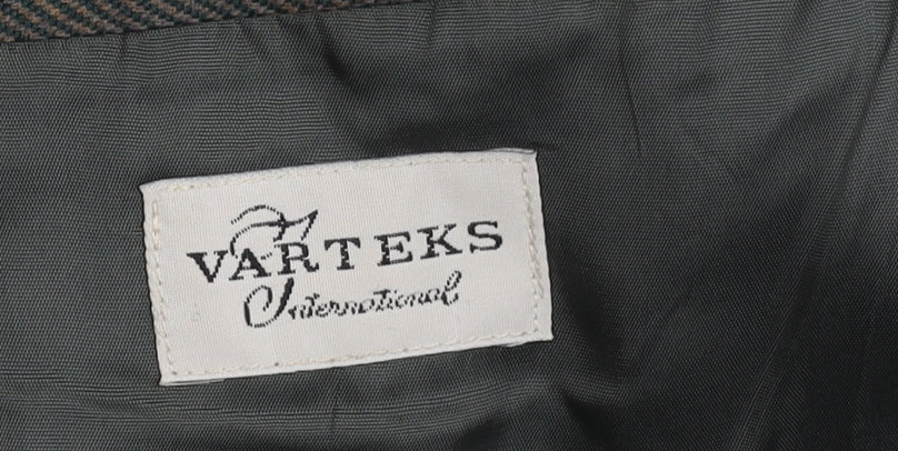 Mens UK Size 42 Varteks Regular Green Suit Jacket