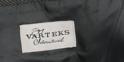 Mens UK Size 42 Varteks Regular Green Suit Jacket