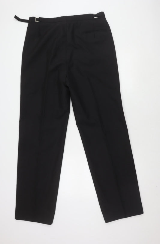 Skopes Men's Black Pleated Trousers 36L