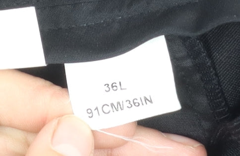 Skopes Men's Black Pleated Trousers 36L