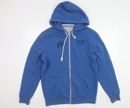 Mens UK Size L Jack Wills Blue Basic Jacket