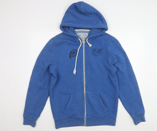 Mens UK Size L Jack Wills Blue Basic Jacket