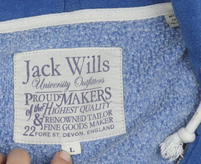Mens UK Size L Jack Wills Blue Basic Jacket