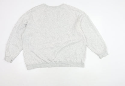 Womens UK Size XL H&M Grey Pullover Jumper