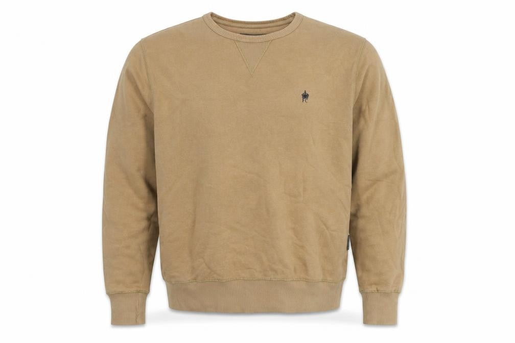 Mens UK Size M French Connection Beige Pullover Jumper