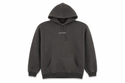 T + CC Men's Grey Pullover Hoodie M Hooded Logo