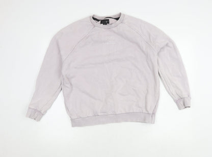Pink Soda Sport Women's Grey Pullover Sweatshirt Size 10