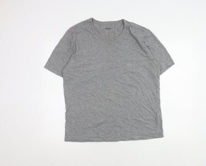 Mens UK Size 2XL HUGO BOSS Grey  T-Shirt