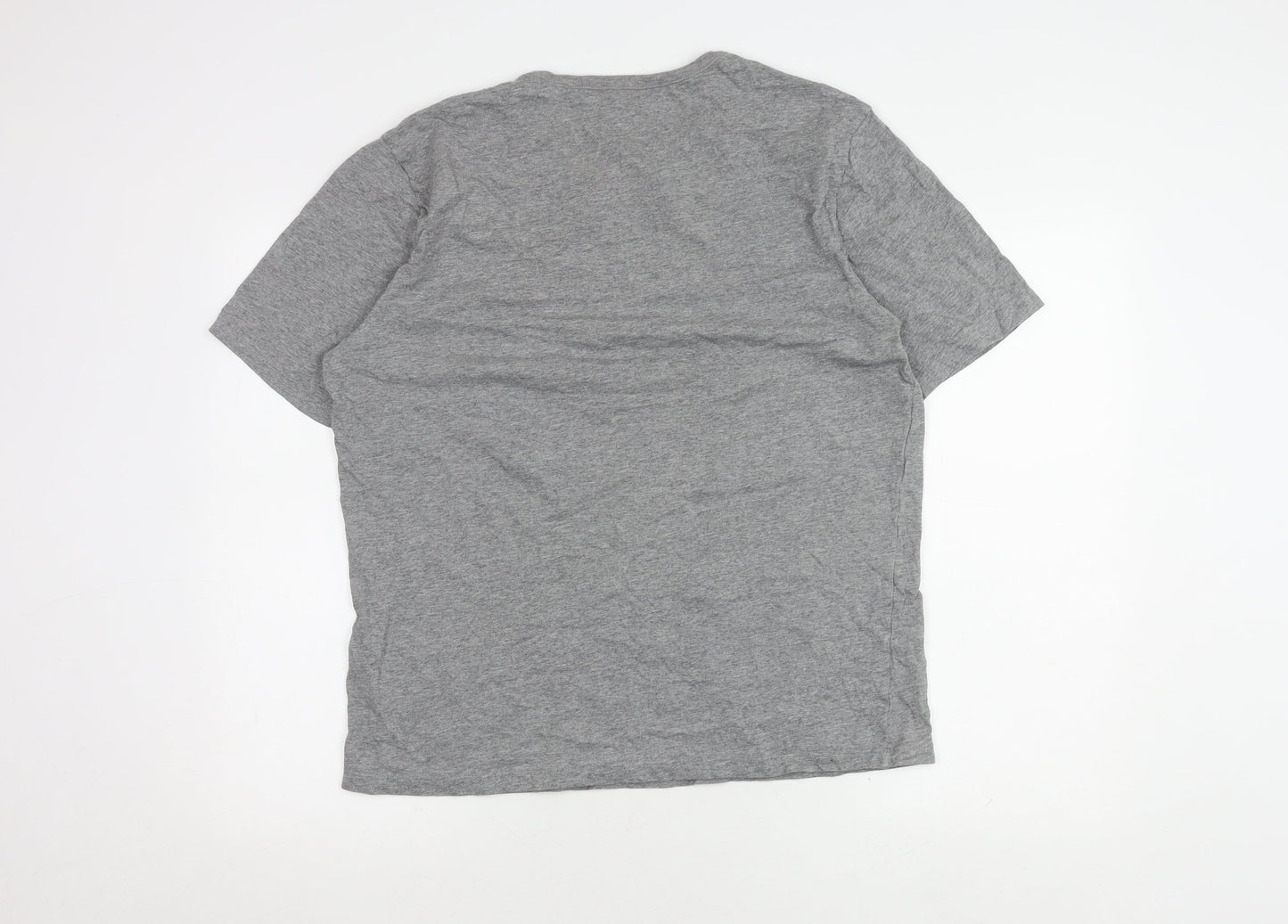 Mens UK Size 2XL HUGO BOSS Grey  T-Shirt