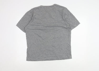 Mens UK Size 2XL HUGO BOSS Grey  T-Shirt