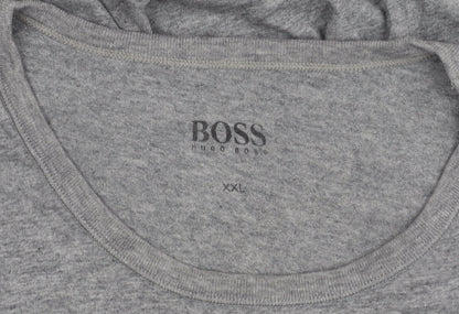 Mens UK Size 2XL HUGO BOSS Grey  T-Shirt