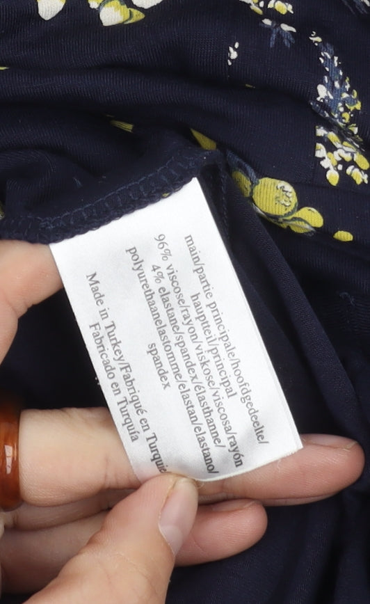 Laura Ashley Women's Floral 3/4 Sleeve Dress, Size 10