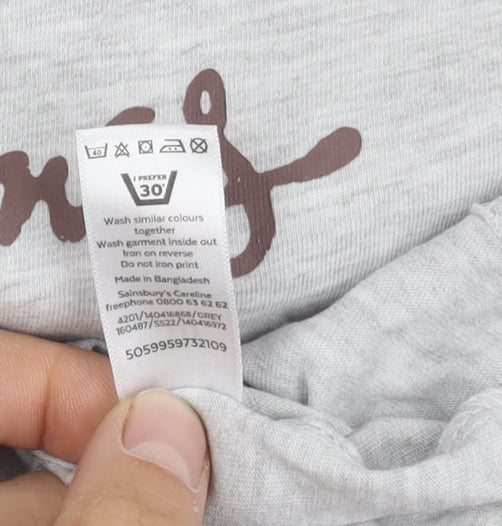 Tu Women’s Grey Rolling Stones T-Shirt Size 10