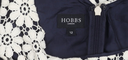 Hobbs Women's Silk Blend Floral Pencil Dress Size 12