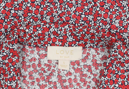 Womens UK Size S Gap Multicoloured Basic Blouse