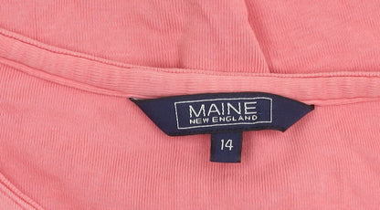 Maine New England Women's Pink T-Shirt - Size 14