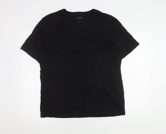 Mens UK Size XL HUGO BOSS Black  T-Shirt