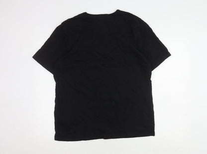 Mens UK Size XL HUGO BOSS Black  T-Shirt