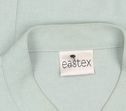 Eastex Women's Green Blazer Size 14 3/4 Sleeve