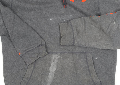 Under Armour Men's Grey Pullover Hoodie M