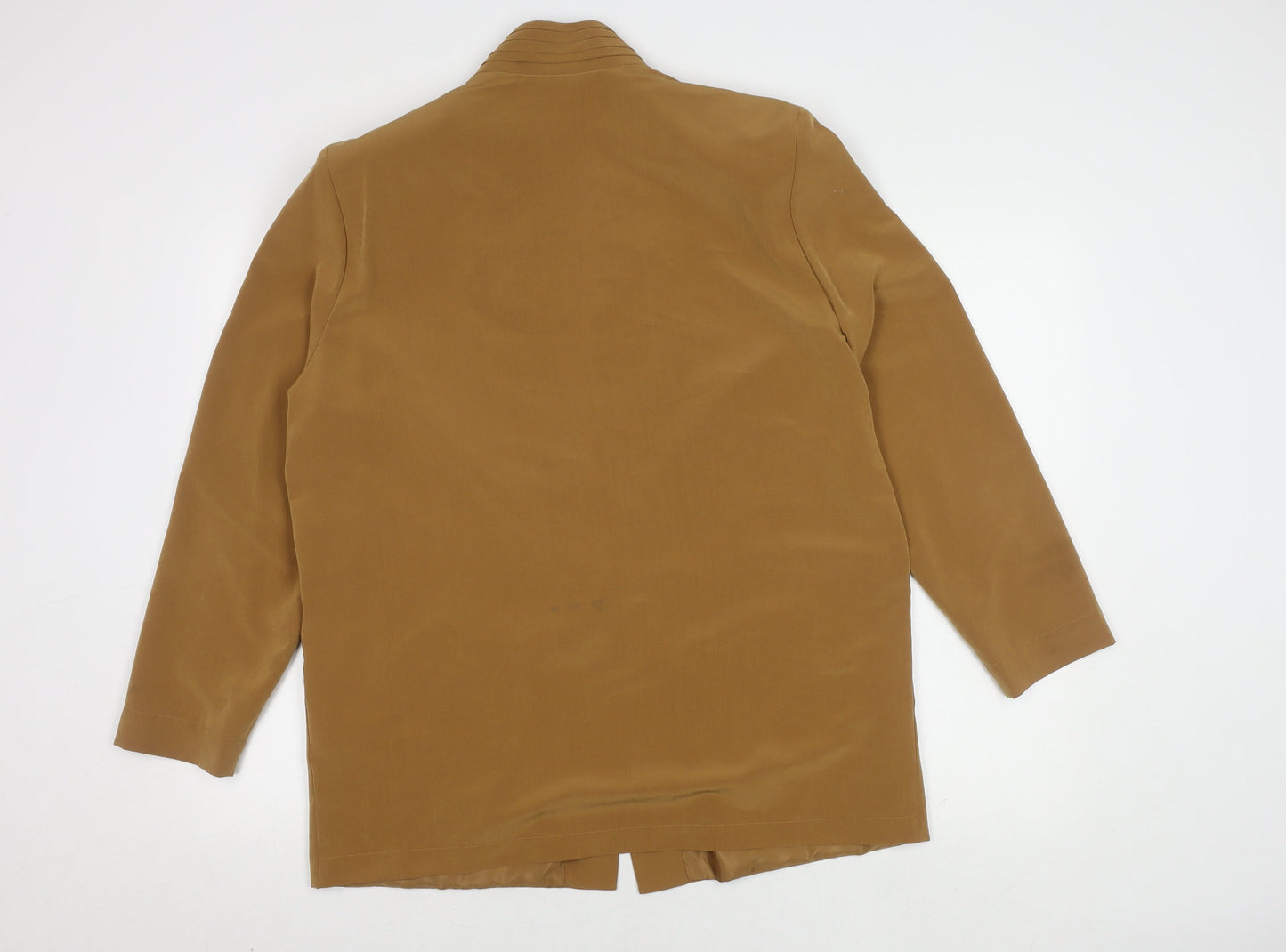 Jacques Vert Women's Brown Polyester Blazer Size 14