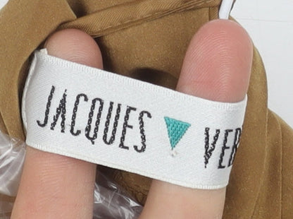 Jacques Vert Women's Brown Polyester Blazer Size 14