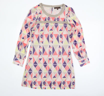 Ben Sherman Women's XS Multicoloured Geometric Top