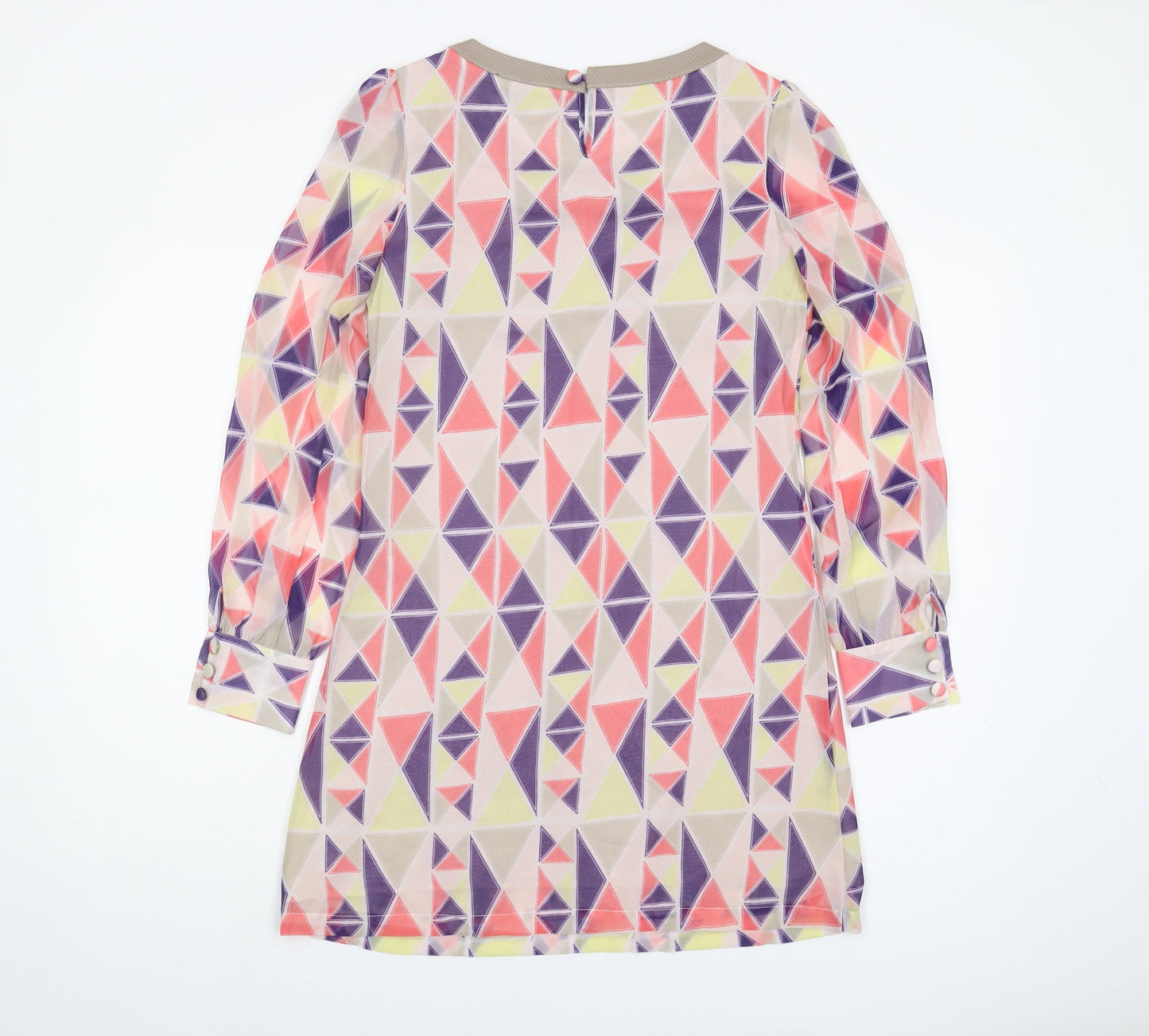Ben Sherman Women's XS Multicoloured Geometric Top