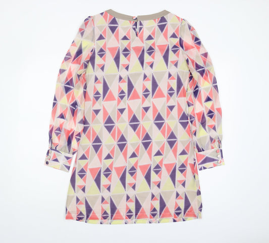 Ben Sherman Women's XS Multicoloured Geometric Top