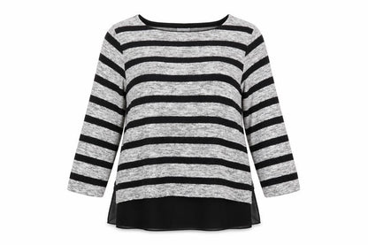 Womens UK Size 14 Phase Eight Black Tunic Jumper