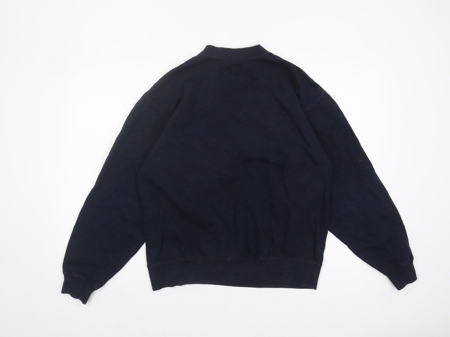 Mens UK Size M Levi's Black Pullover Sweatshirt