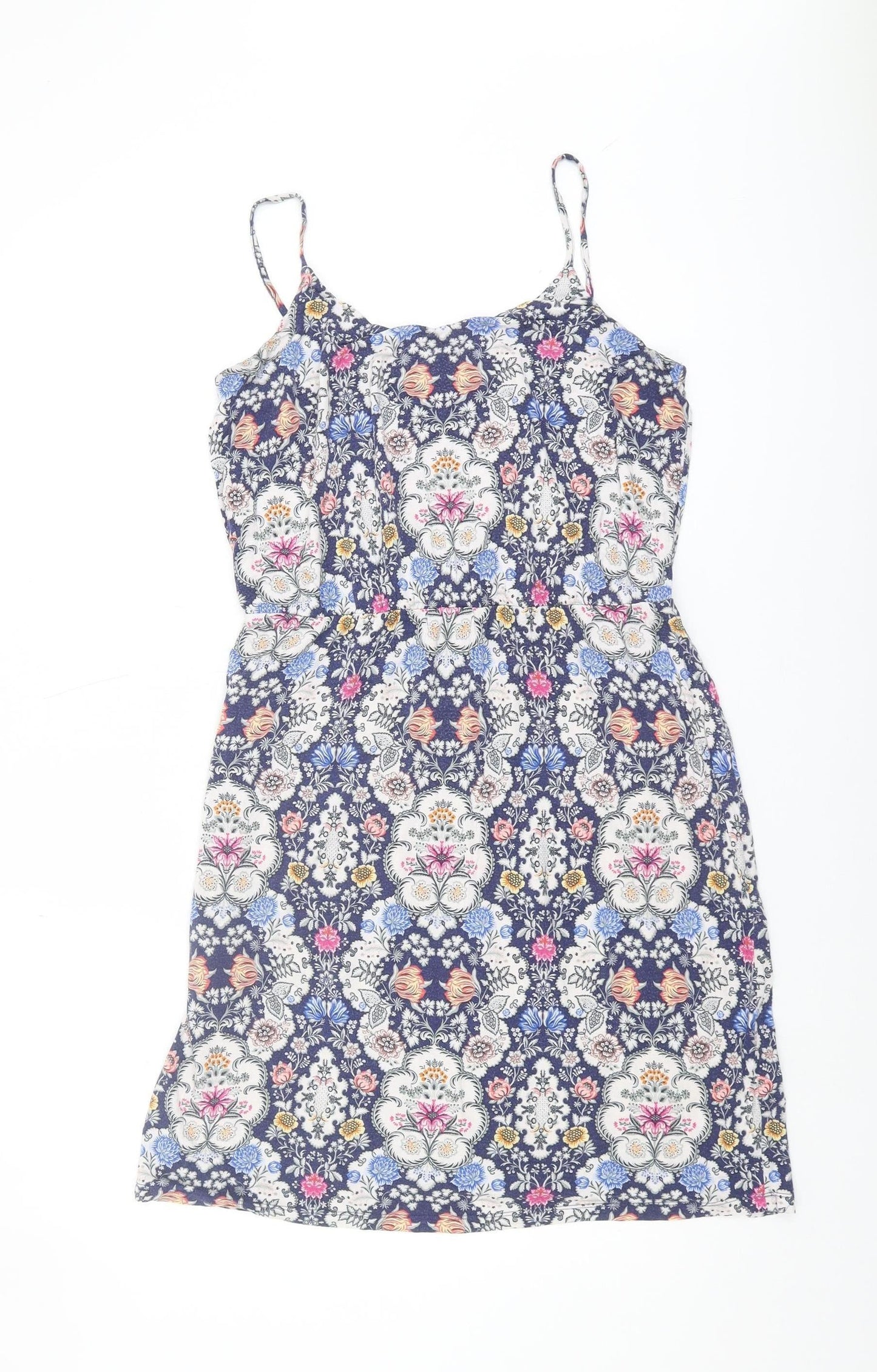Oasis Women's Multi-Colour Floral Slip Dress S