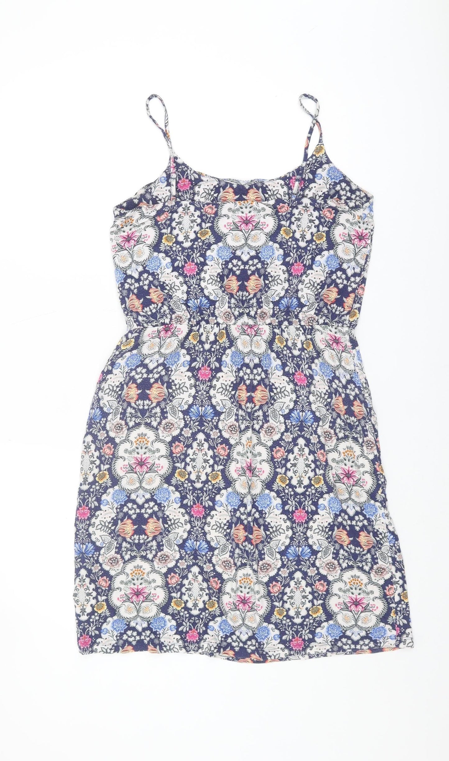 Oasis Women's Multi-Colour Floral Slip Dress S