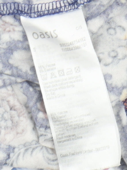 Oasis Women's Multi-Colour Floral Slip Dress S