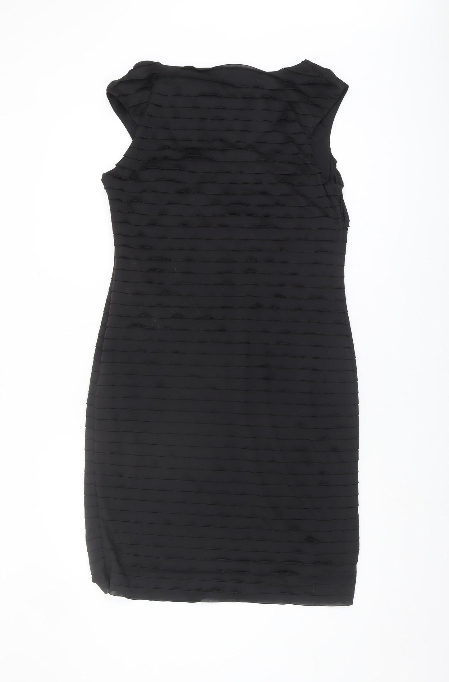 Phase Eight Women's Black Sheath Dress Size 14
