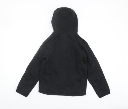 Puma Boys Black Full Zip Hoodie 11-12 Years Hooded Logo