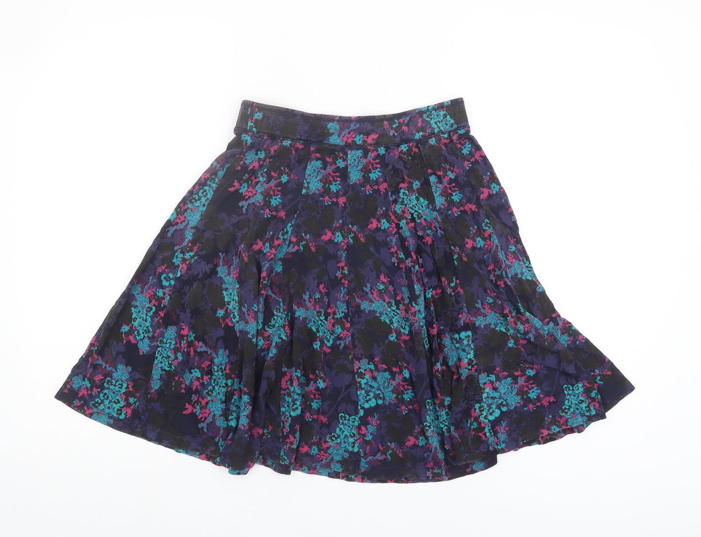 Fat Face Women's Multicoloured Floral Skirt Size 10