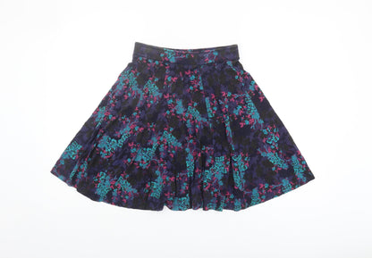 Fat Face Women's Multicoloured Floral Skirt Size 10