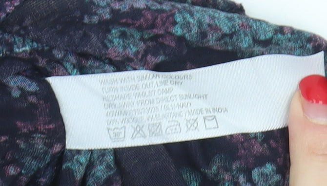 Fat Face Women's Multicoloured Floral Skirt Size 10