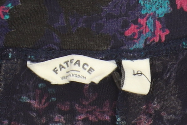 Fat Face Women's Multicoloured Floral Skirt Size 10