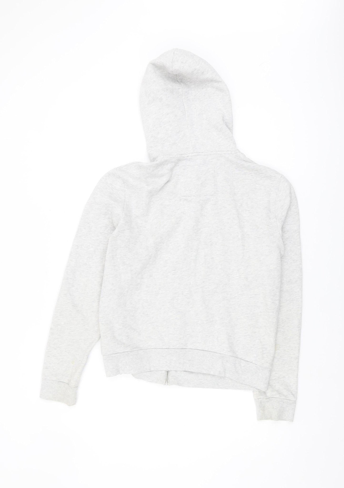 Abercrombie & Fitch Women's Grey M Full Zip Hoodie