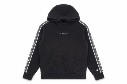 Champion Boys Black Pullover Hoodie 11-12 Years with Logo