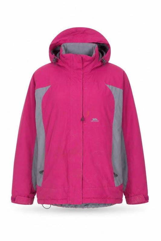 Womens UK Size L Trespass Purple Parka Coat