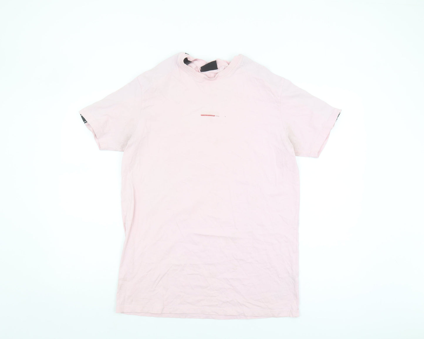 McKenzie Men's Pink Cotton Short Sleeve T-Shirt M