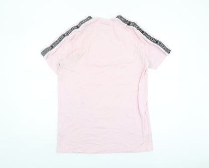 McKenzie Men's Pink Cotton Short Sleeve T-Shirt M