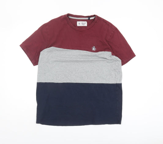 Original Penguin Men's Multicoloured L T-Shirt