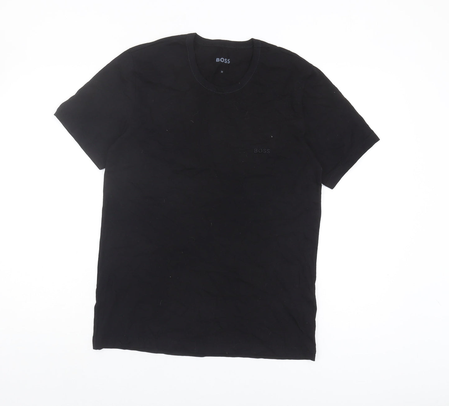 Mens UK Size M Boss Black  T-Shirt