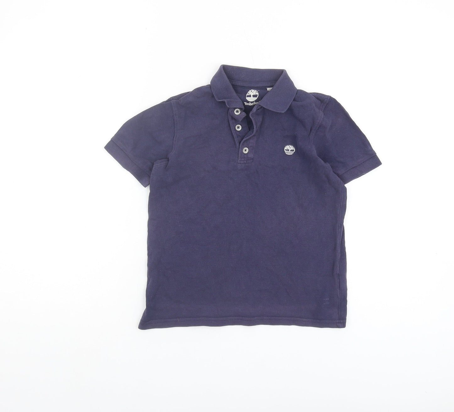 Timberland Boys Blue Polo T-Shirt 10 Years