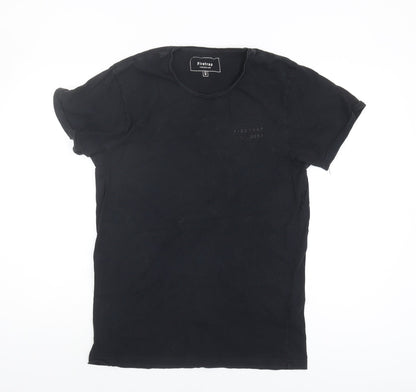 Mens UK Size M Firetrap Black  T-Shirt