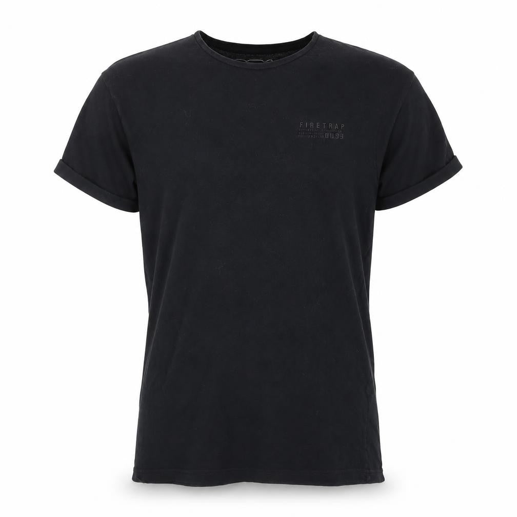 Mens UK Size M Firetrap Black  T-Shirt